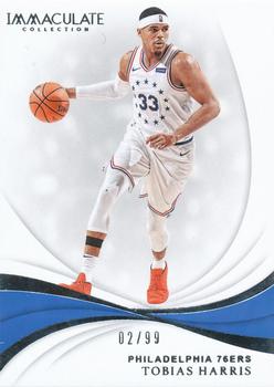 2018-19 Panini Immaculate Collection #27 Tobias Harris Front