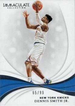 2018-19 Panini Immaculate Collection #36 Dennis Smith Jr. Front