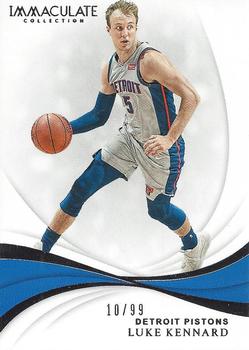 2018-19 Panini Immaculate Collection #75 Luke Kennard Front
