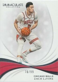 2018-19 Panini Immaculate Collection #84 Zach LaVine Front