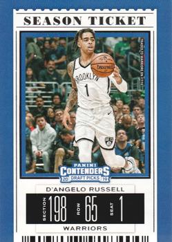 2019 Panini Contenders Draft Picks #10 D'Angelo Russell Front