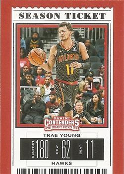2019 Panini Contenders Draft Picks #49 Trae Young Front