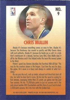 1992-93 Fleer - Team Leaders #9 Chris Mullin Back