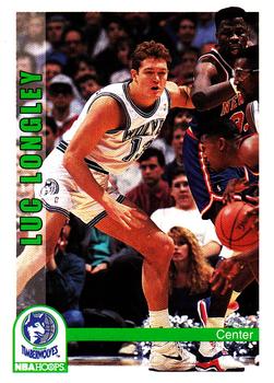1992-93 Hoops #138 Luc Longley Front
