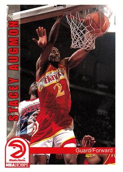 1992-93 Hoops #1 Stacey Augmon Front