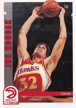 1992-93 Hoops #5 Jon Koncak Front