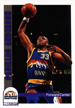 1992-93 Hoops #54 Cadillac Anderson Front