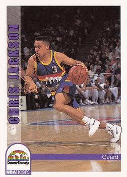 1992-93 Hoops #56 Chris Jackson Front