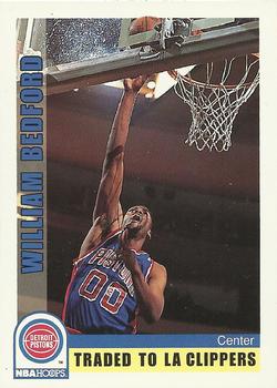 1992-93 Hoops #63 William Bedford Front