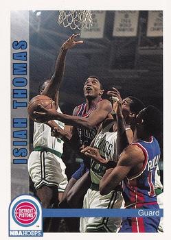 1992-93 Hoops #68 Isiah Thomas Front