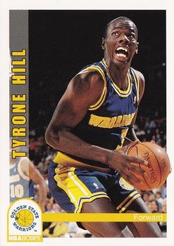1992-93 Hoops #75 Tyrone Hill Front
