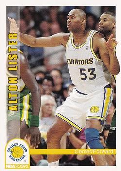 1992-93 Hoops #76 Alton Lister Front