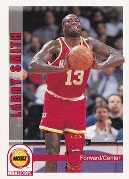 1992-93 Hoops #87 Larry Smith Front