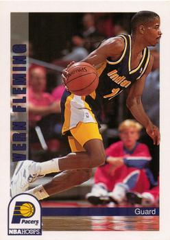 1992-93 Hoops #90 Vern Fleming Front