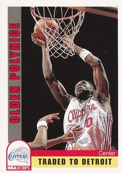 1992-93 Hoops #103 Olden Polynice Front