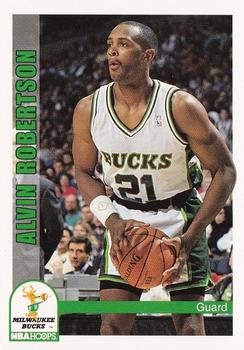 1992-93 Hoops #132 Alvin Robertson Front