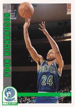 1992-93 Hoops #140 Pooh Richardson Front