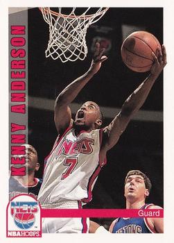 1992-93 Hoops #144 Kenny Anderson Front
