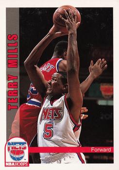 1992-93 Hoops #149 Terry Mills Front