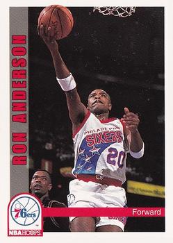 1992-93 Hoops #169 Ron Anderson Front