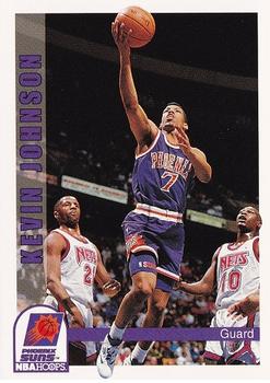 1992-93 Hoops #181 Kevin Johnson Front