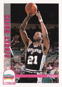 1992-93 Hoops #208 Sidney Green Front