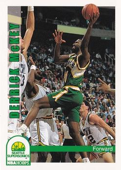 1992-93 Hoops #217 Derrick McKey Front