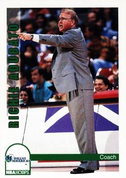 1992-93 Hoops #244 Richie Adubato Front