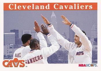 1992-93 Hoops #270 Cleveland Cavaliers Front