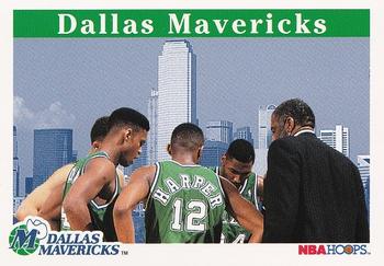 1992-93 Hoops #271 Dallas Mavericks Front