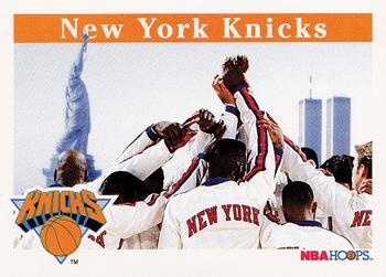 1992-93 Hoops #283 New York Knicks Front
