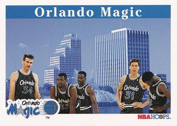 1992-93 Hoops #284 Orlando Magic Front
