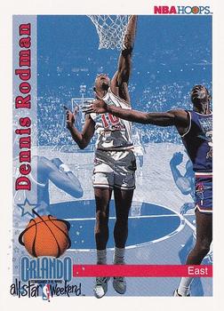 1992-93 Hoops #302 Dennis Rodman Front