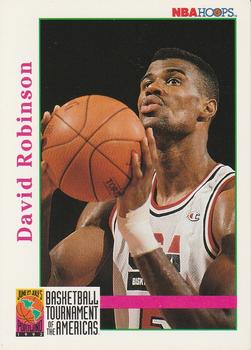 1992-93 Hoops #346 David Robinson Front