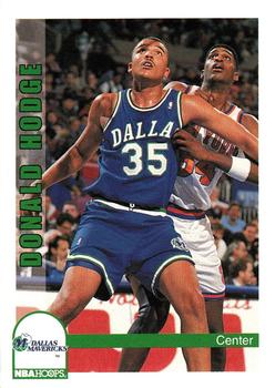 1992-93 Hoops #370 Donald Hodge Front