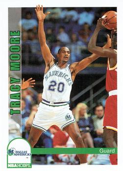 1992-93 Hoops #372 Tracy Moore Front