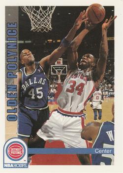1992-93 Hoops #383 Olden Polynice Front