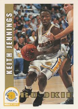 1992-93 Hoops #388 Keith Jennings Front