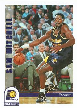 1992-93 Hoops #397 Sam Mitchell Front