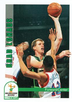 1992-93 Hoops #418 Brad Lohaus Front