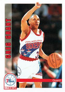 1992-93 Hoops #444 Greg Grant Front