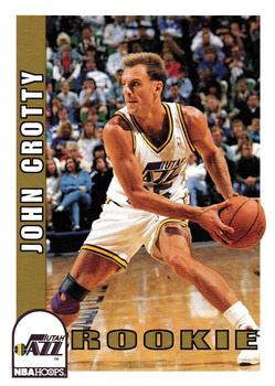 1992-93 Hoops #472 John Crotty Front