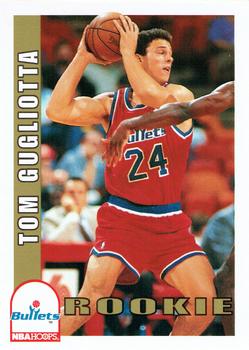 1992-93 Hoops #476 Tom Gugliotta Front