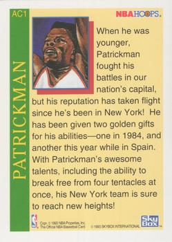 1992-93 Hoops #AC1 Patrick Ewing Back