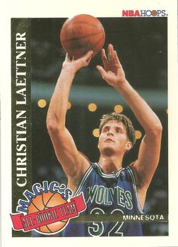 1992-93 Hoops - Magic's All-Rookie Team #3 Christian Laettner Front