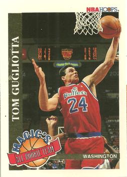 1992-93 Hoops - Magic's All-Rookie Team #5 Tom Gugliotta Front
