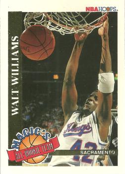 1992-93 Hoops - Magic's All-Rookie Team #6 Walt Williams Front