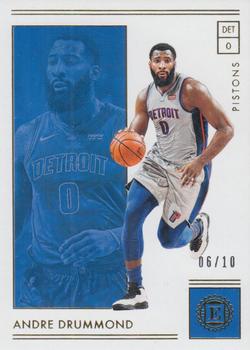 2018-19 Panini Encased - Gold #7 Andre Drummond Front