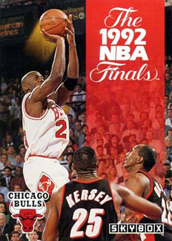 1992-93 SkyBox #314 The 1992 NBA Finals Front