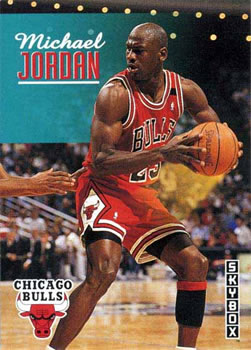 1992-93 SkyBox #31 Michael Jordan Front